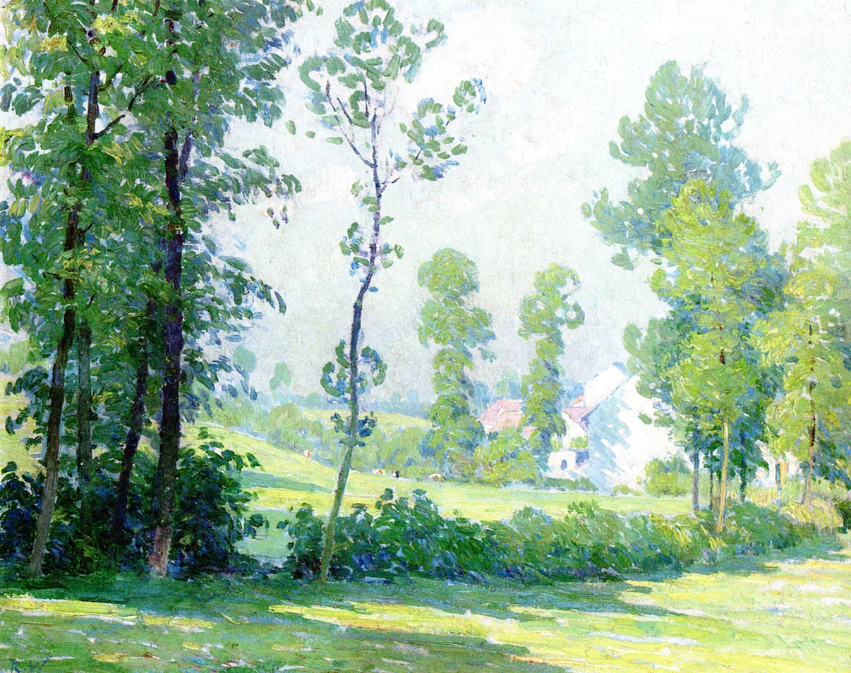 View at Lilkebeek by Rodolphe Wytsman,A3(16x12")Poster