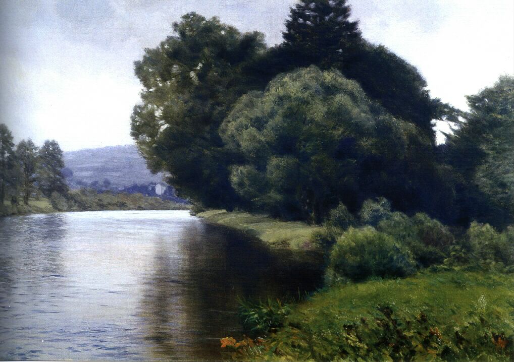 Banks of the River by Frantis¡ek Kavan,A3(16x12")Poster