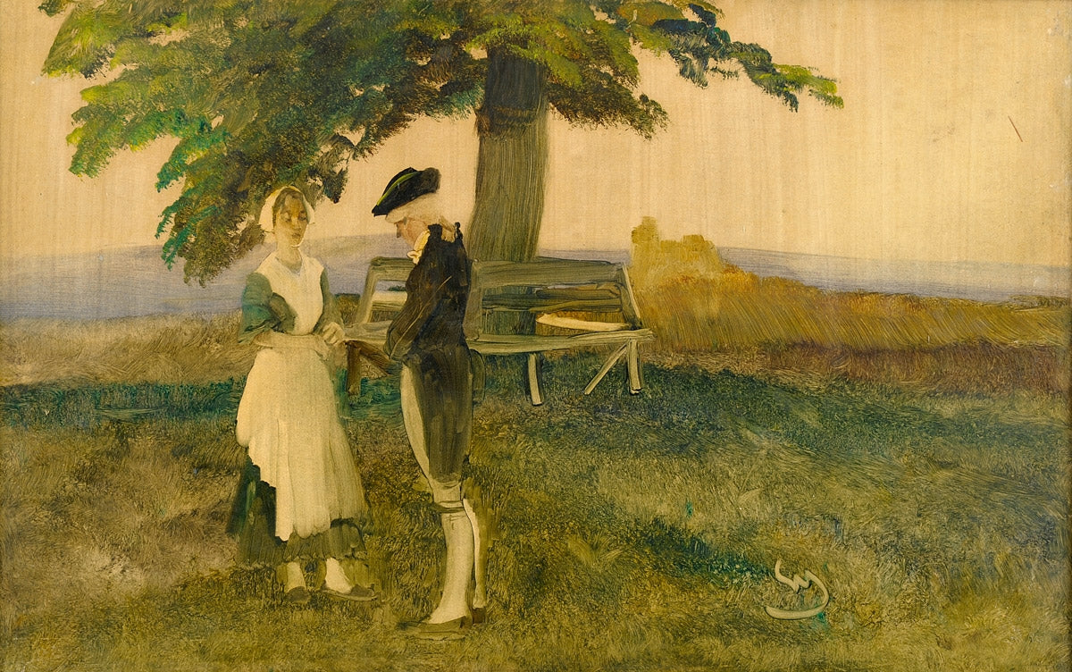 Rendezvous on the Rhine by Wilhelm Schreuer,A3(16x12")Poster