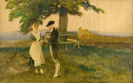 Rendezvous on the Rhine by Wilhelm Schreuer,A3(16x12")Poster