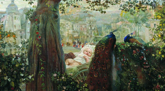 The Fairy Tale by Isaak Brodsky,16x12(A3) Poster