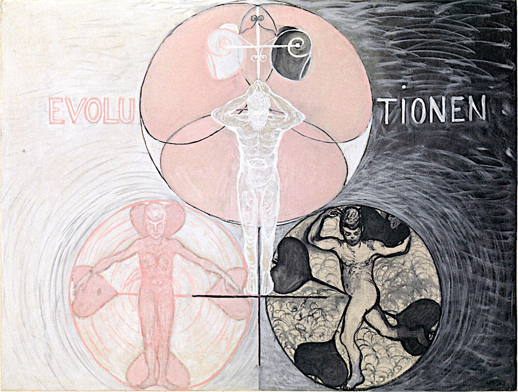 Evolution, No. 02, Group VI by Hilma af Klint,A3(16x12")Poster