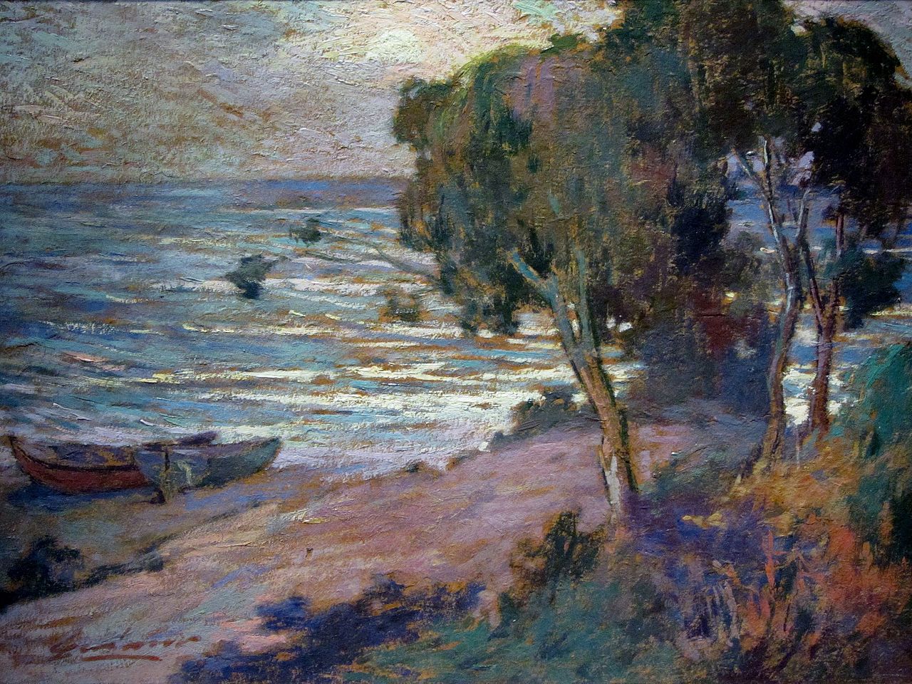 Boats in Con-Cón by Arturo Gordon Vargas,16x12(A3) Poster