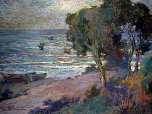 Boats in Con-Cón by Arturo Gordon Vargas,16x12(A3) Poster