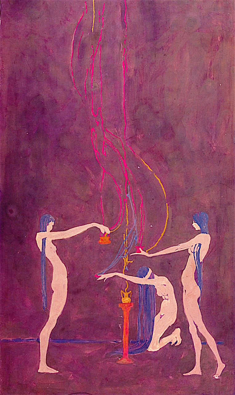 Incense by Wanda Gag,16x12(A3) Poster