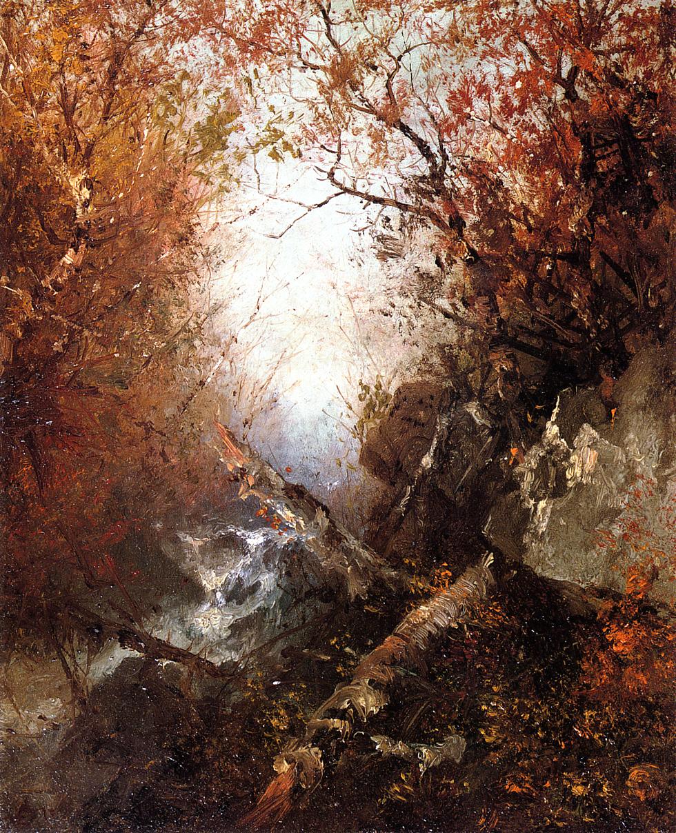 Franconia Notch, New Hampshire, vintage artwork by John Frederick Kensett, A3 (16x12") Poster Print