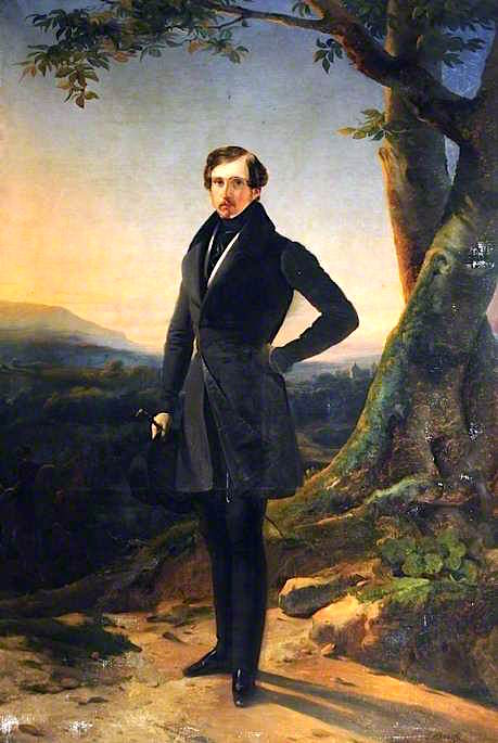 Sir Thomas Aston Clifford Constable, vintage artwork by Claude Marie Paul Dubufe, A3 (16x12") Poster Print
