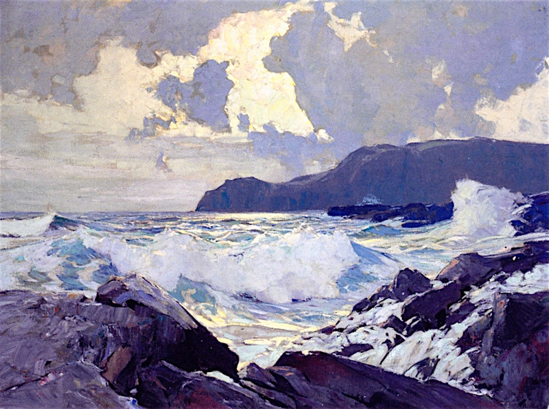 Winds and Seas by Frederick Judd Waugh,A3(16x12")Poster