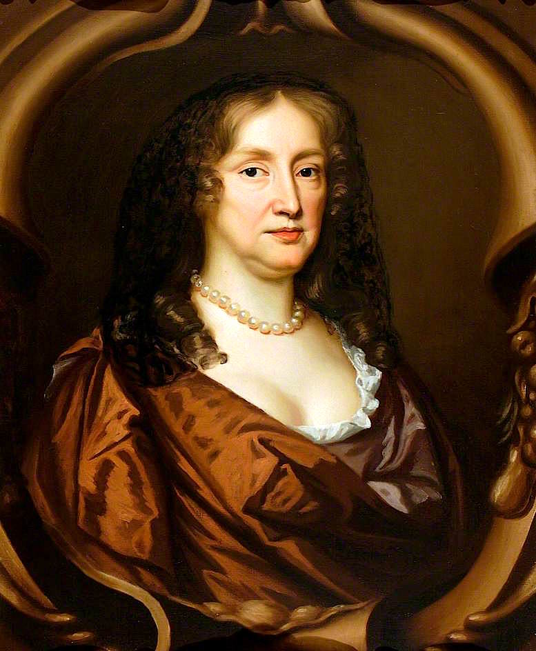 Jane Twisden, nee Thomlison, Lady Twisden, vintage artwork by Mary Beale, 12x8" (A4) Poster