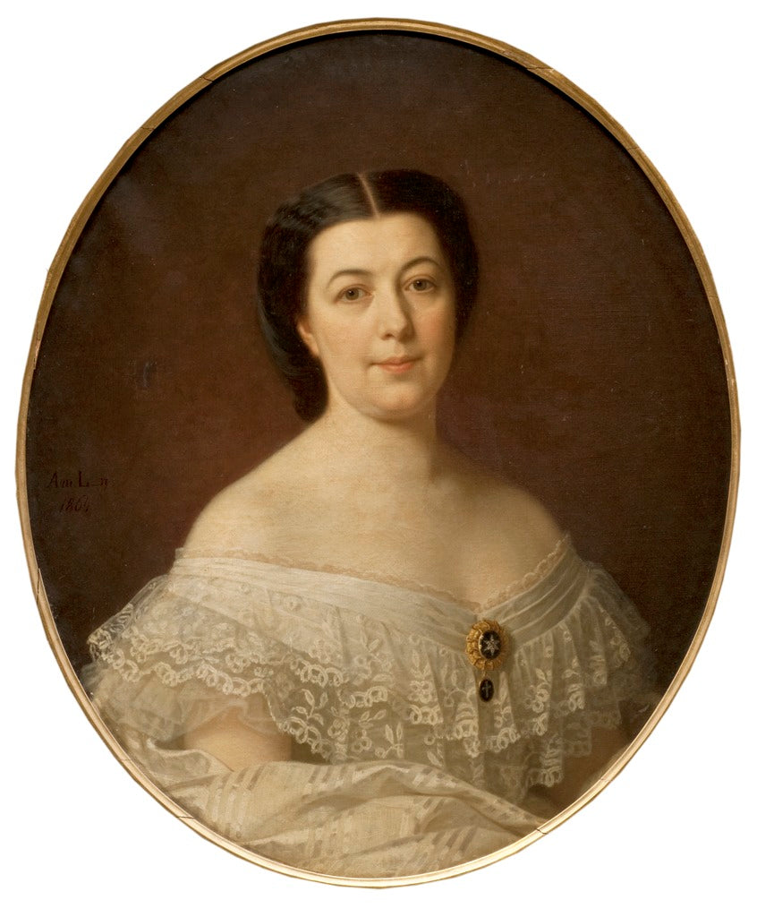 Oscara Fredrica Leopoldina Wahlström, vintage artwork by Amalia Lindegren, A3 (16x12") Poster Print