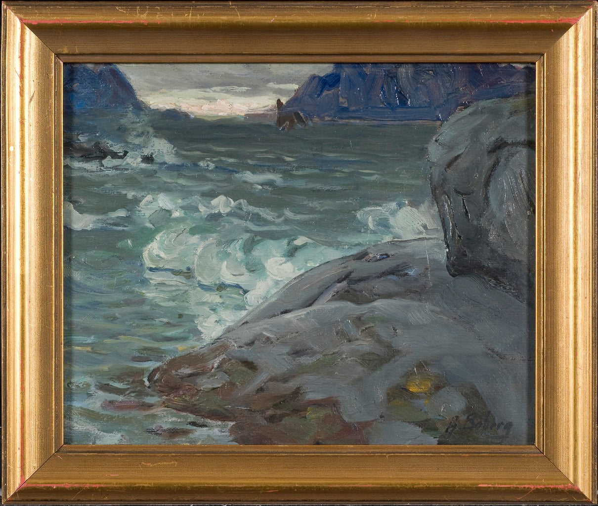 Study from North Norway by Anna Boberg,A3(16x12")Poster