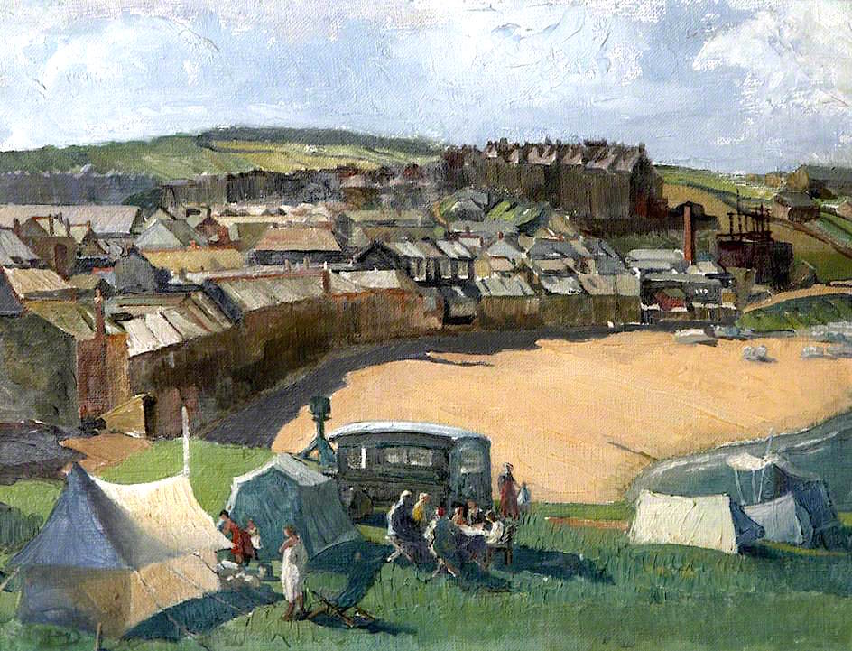 orthmeor Beach, near St Ives by Boris Vladimirovic de Heroys,16x12(A3) Poster
