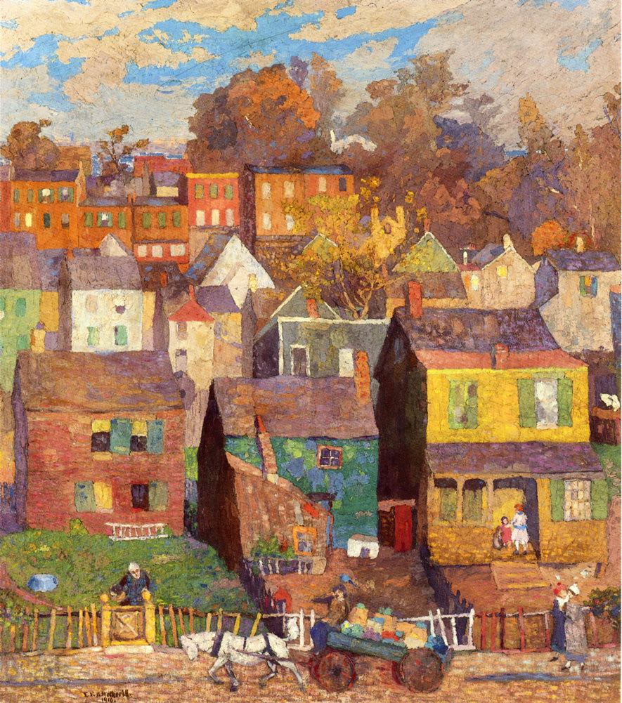 Sag Harbor by Elisha Kent Kane Wetherill,16x12(A3) Poster