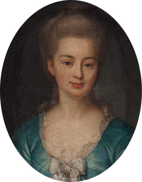 Elisabeth Freudenreich, vintage artwork by Emmanuel Jakob Handmann, 12x8" (A4) Poster