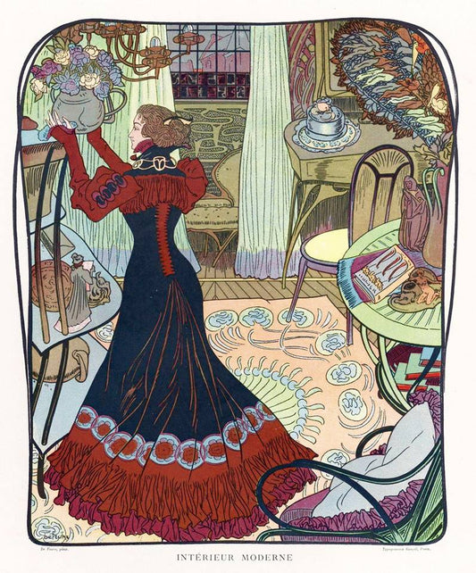 In Search of Lost Time by Georges de Feure,A3(16x12")Poster