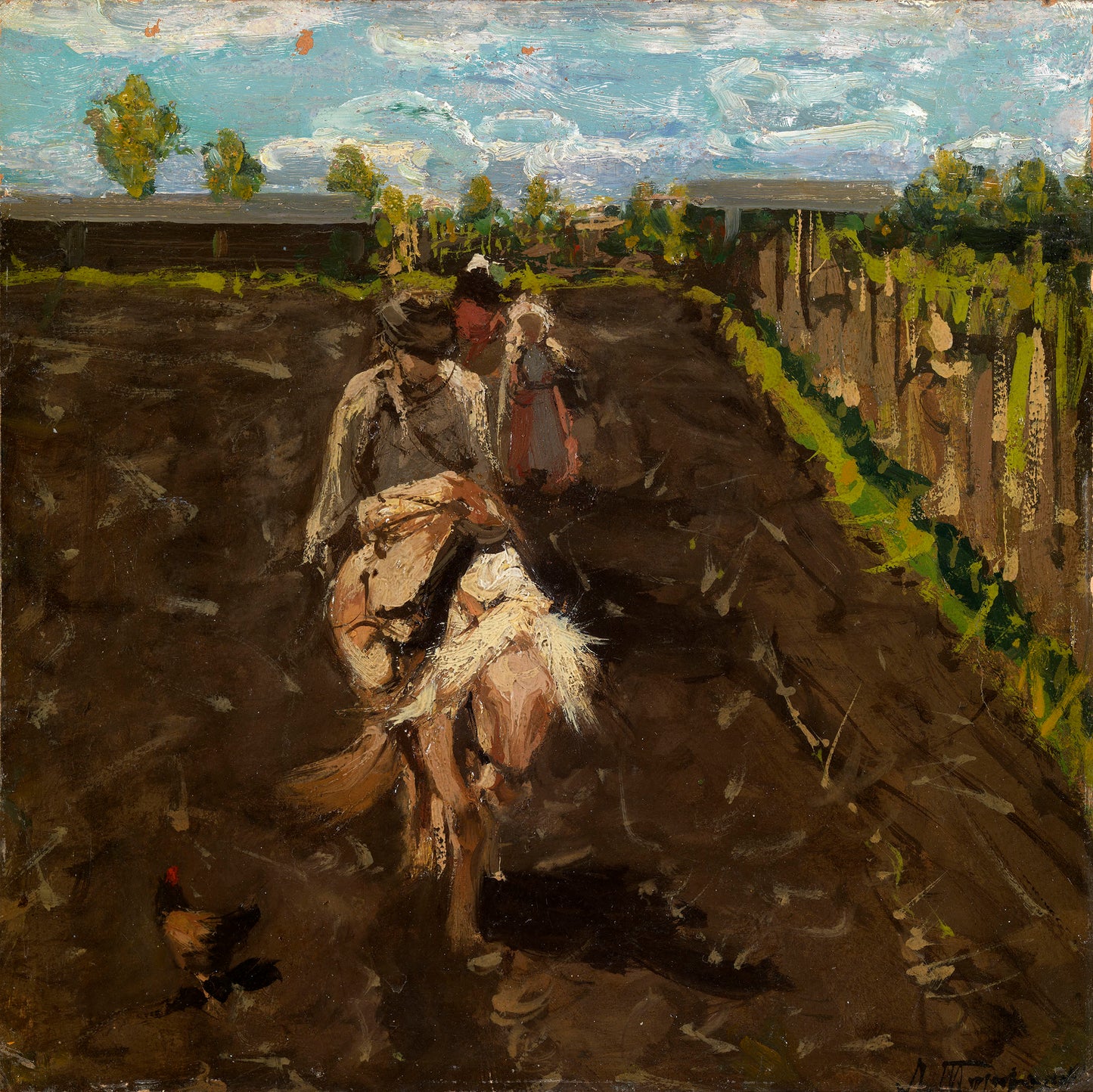 Tillage by Leonard Turzhansky,16x12(A3) Poster
