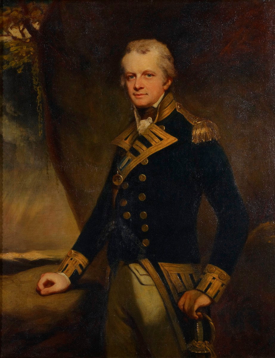 John Willett Payne (1753-1803), vintage artwork by John Hoppner, 12x8" (A4) Poster