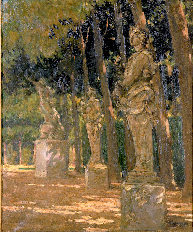  End of the Tapis Vert, Versailles by James Carroll Beckwith,A3(16x12")Poster