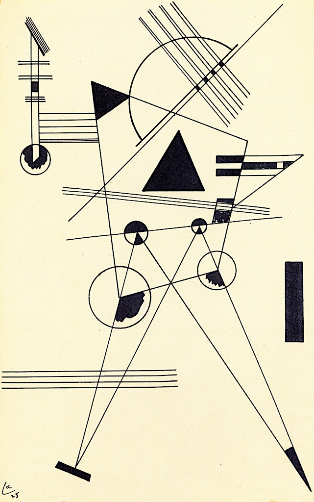 Drawing for  by Wassily Kandinsky,A3(16x12")Poster