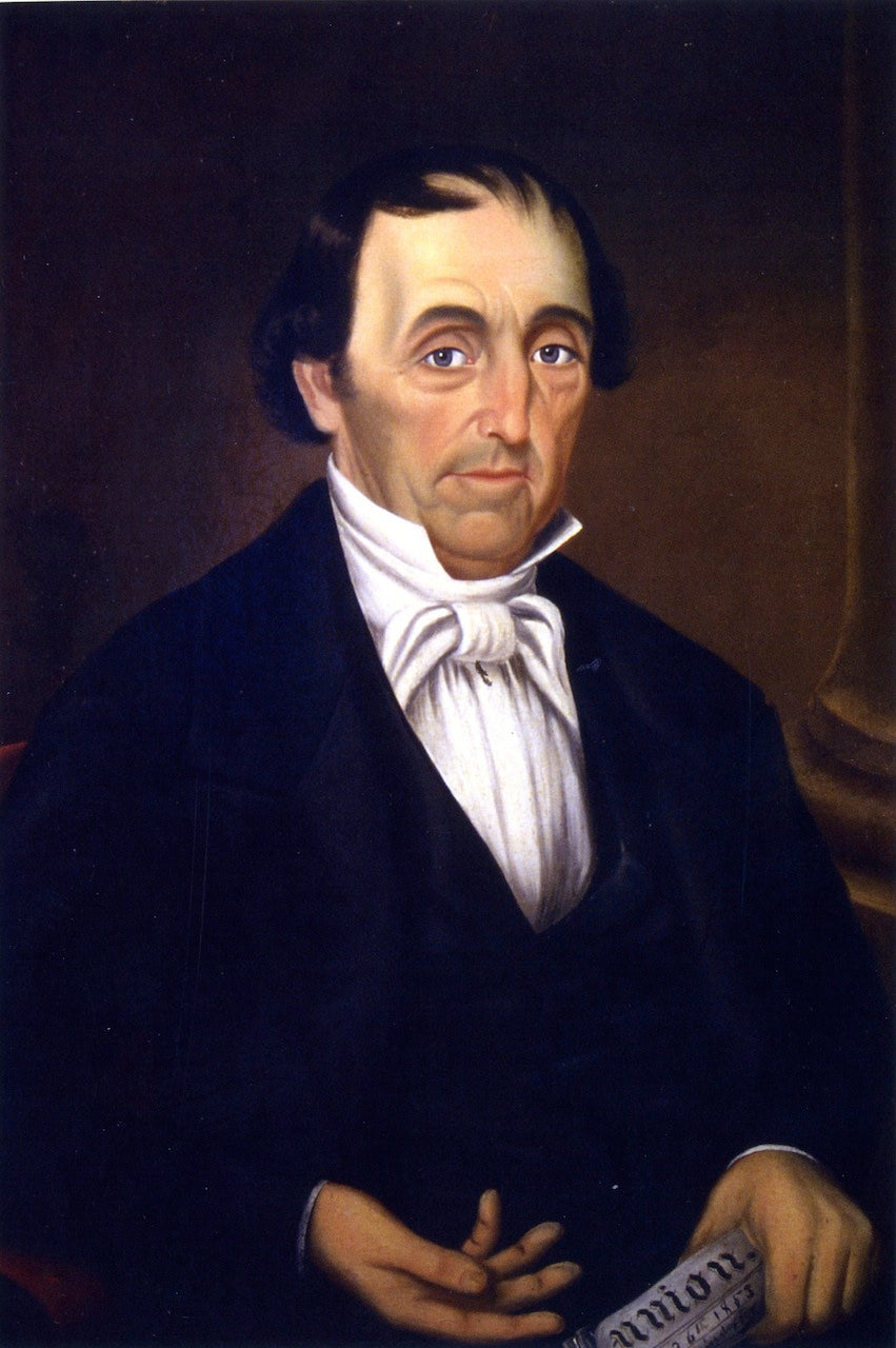 Ambrose Davie, vintage artwork by James Thomas Poindexter, 12x8" (A4) Poster