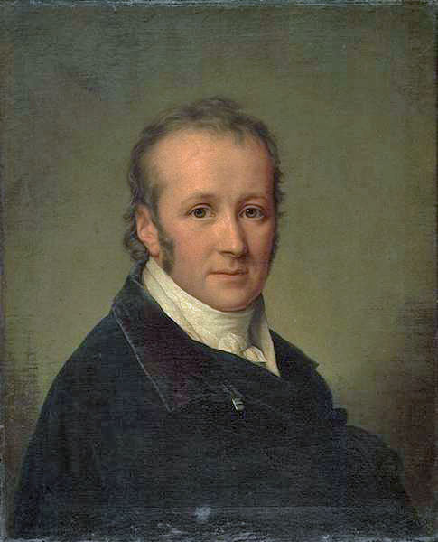 Charles François Dominique de Villers, vintage artwork by Friedrich Carl Groger, 12x8" (A4) Poster