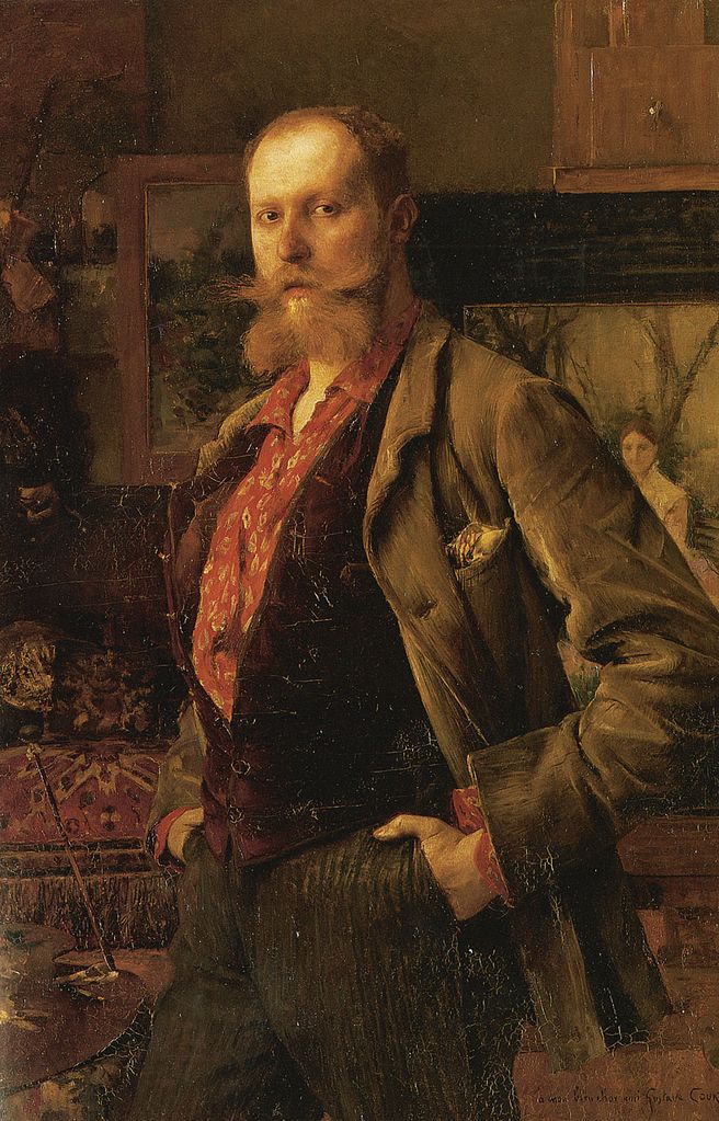 Portrait of Gustave Courtois by Pascal Dagnan-Bouveret,A3(16x12")Poster
