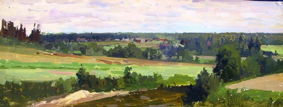 Landscape Study by Andrei Shilder,A3(16x12")Poster