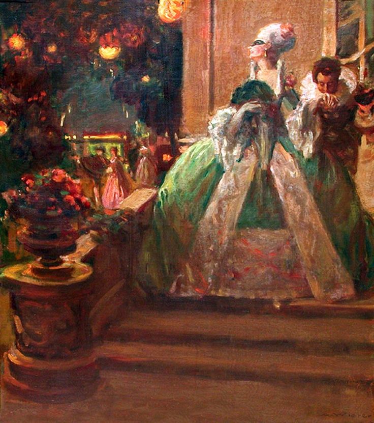 The Masked Lady by Alois Wierer,16x12(A3) Poster