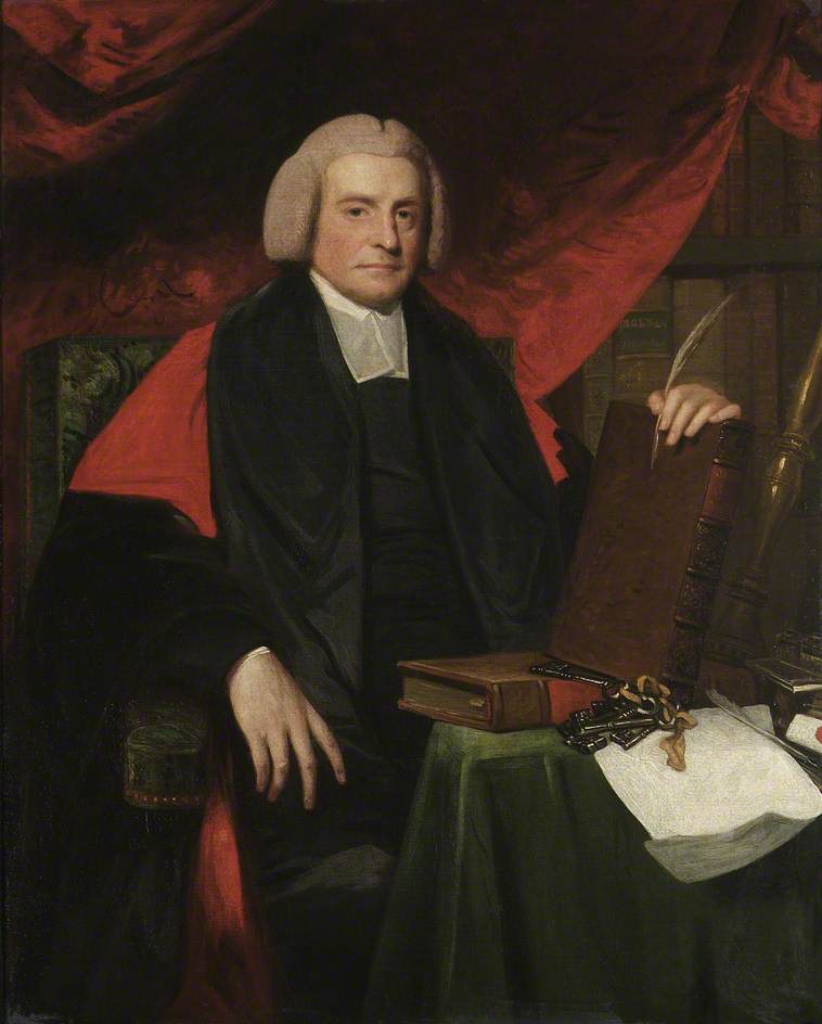 John Wills, Scholar, vintage artwork by John Hoppner, 12x8" (A4) Poster