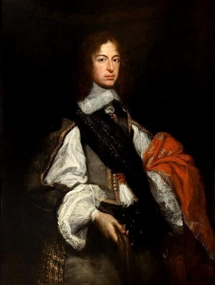 Portrait of Francesco de' Medici, vintage artwork by Justus Sustermans, 12x8" (A4) Poster