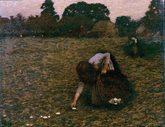 The Dawn by Henry Herbert la Thangue,A3(16x12")Poster