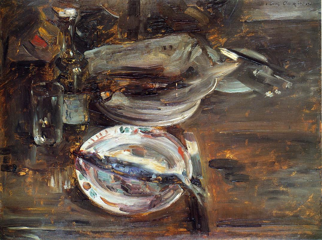Cat's Breakfast by Lovis Corinth,A3(16x12")Poster
