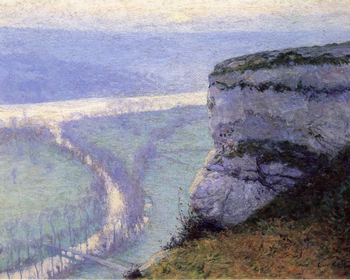 The Large Rock by Guy Orlando Rose,A3(16x12")Poster