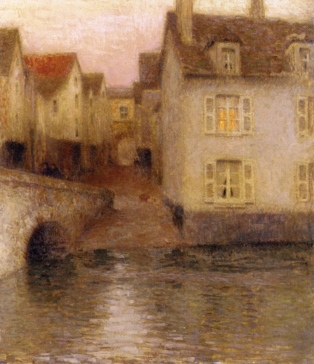 The Bridge, Twilight by Henri Le Sidaner,A3(16x12")Poster