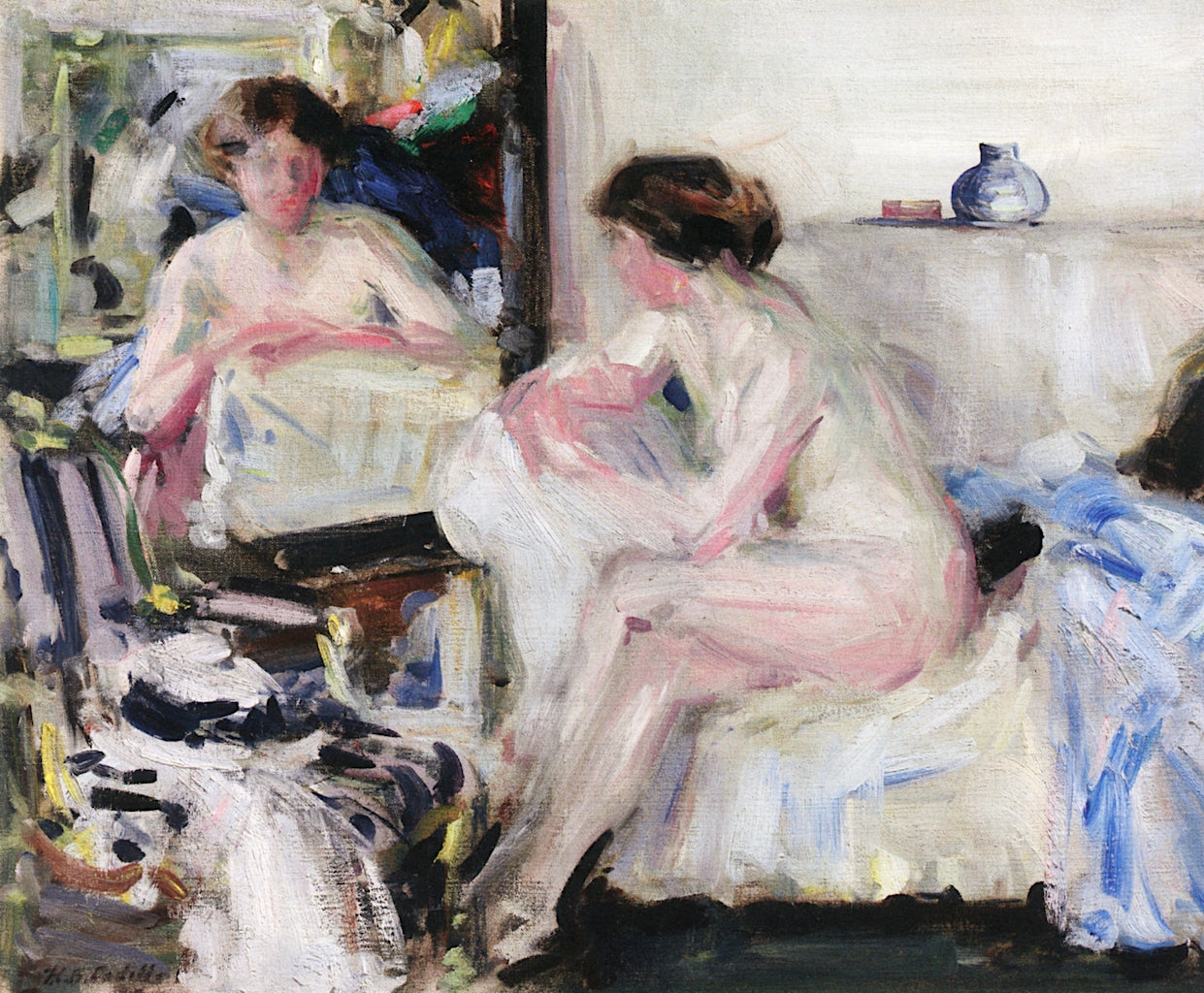 de - Reflections by Francis Campbell Boileau (F.C.B.) Cadell,16x12(A3) Poster