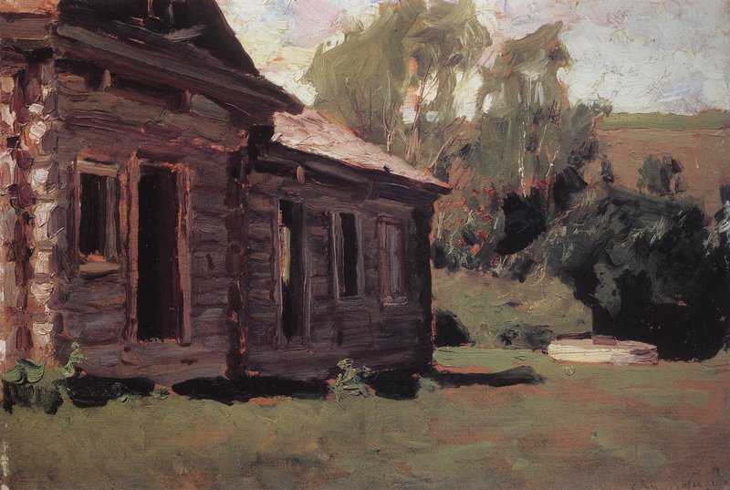 Old House by Apollinari Vasnetsov,A3(16x12")Poster
