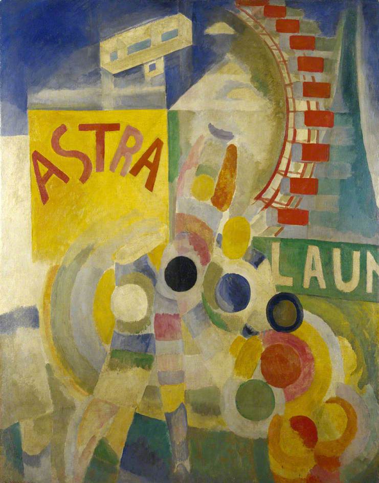 The Cardiff Team (L’équipe de Cardiff) by Robert Delaunay,16x12(A3) Poster