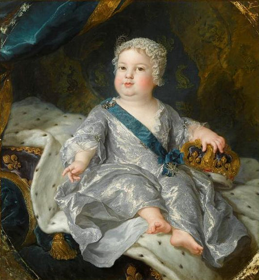 Louis, Dauphin of France, vintage artwork by Alexis-Simon Belle, 12x8" (A4) Poster