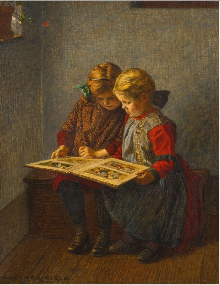 The Fairy Tale by Walther Firle,A3(16x12")Poster