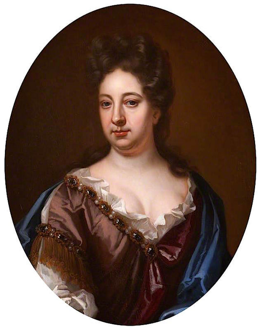 Lady Margaret Tufton, Lady Coventry, vintage artwork by John Closterman, 12x8" (A4) Poster