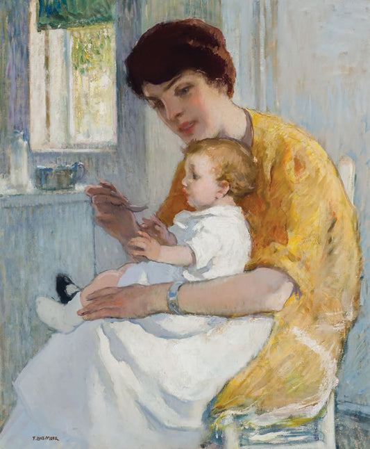 Feeding Rosemary by Francis Luis Mora,16x12(A3) Poster