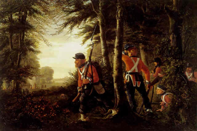 En snigpatrouille, vintage artwork by David Jacob Jacobsen, A3 (16x12") Poster Print