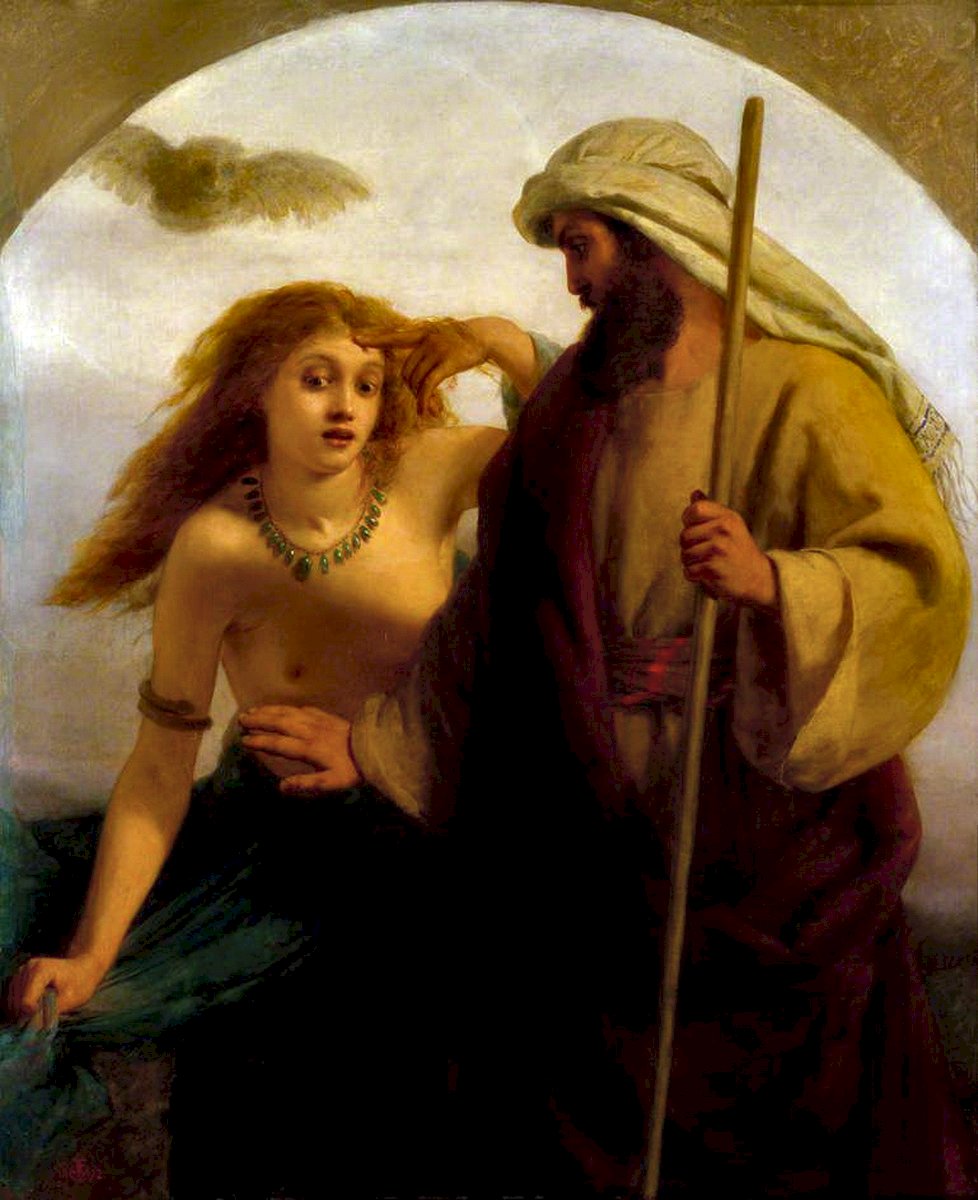 Saint Paul at Philippi, vintage artwork by Willam Charles Thomas Dobson, A3 (16x12") Poster Print