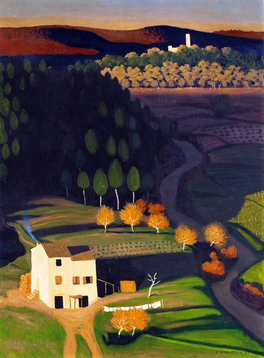 First Rays, vintage artwork by Felix Vallotton, 12x8" (A4) Poster