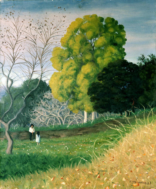 The Green Tree, Cagnes by Felix Vallotton,A3(16x12")Poster