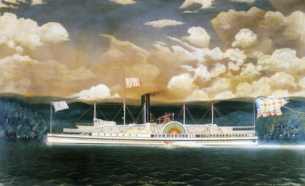 Commodore, vintage artwork by James Bard, A3 (16x12") Poster Print
