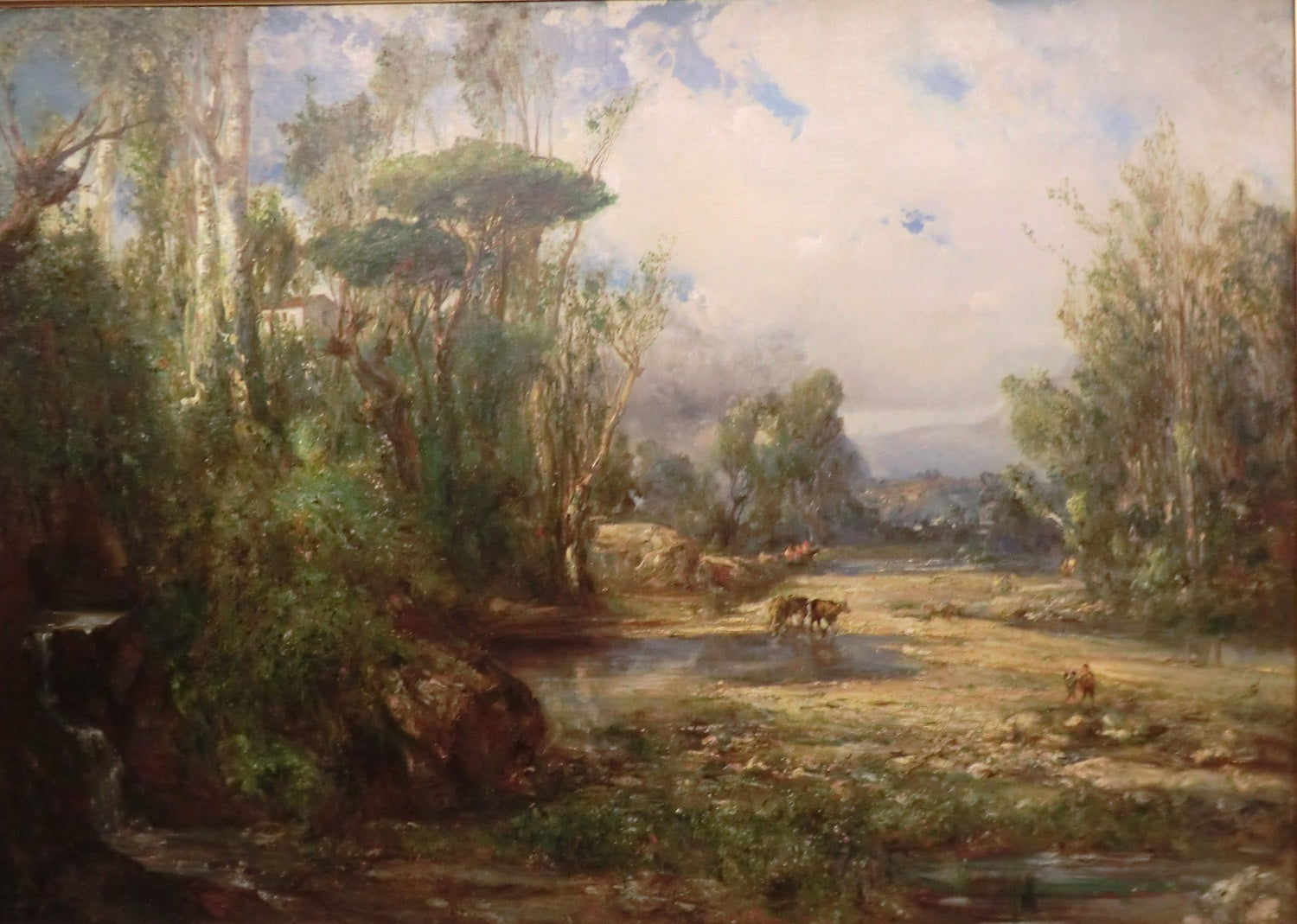 Bend of the Besós, vintage artwork by Ramon Marti Alsina, 12x8" (A4) Poster