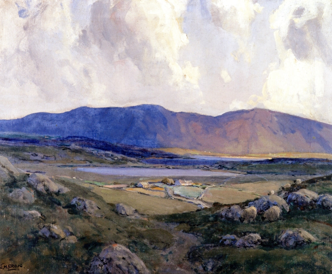 The Rosses, Donegal by James Humbert Craig,16x12(A3) Poster