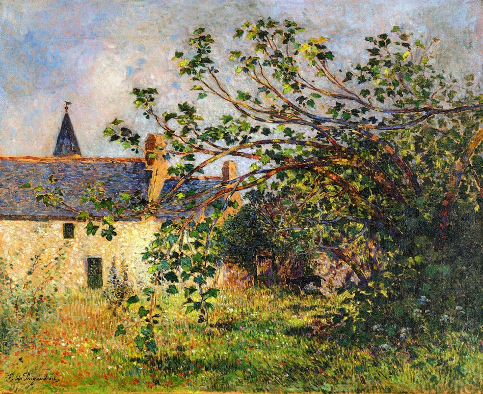 Fig Tree at Kervaudu by Ferdinand du Puigaudeau,A3(16x12")Poster