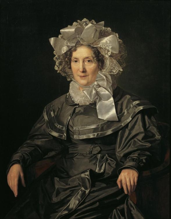 Elisabeth Waldmüller, the Artist's Mother, vintage artwork by Ferdinand Georg Waldmüller, A3 (16x12") Poster Print